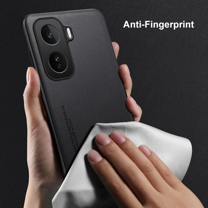 Luxury PU Leather Case For Vivo iQOO Neo 11 Back Cover Silicone Shockproof Full Protection Phone Case For Vivo iQOO Neo11 5G