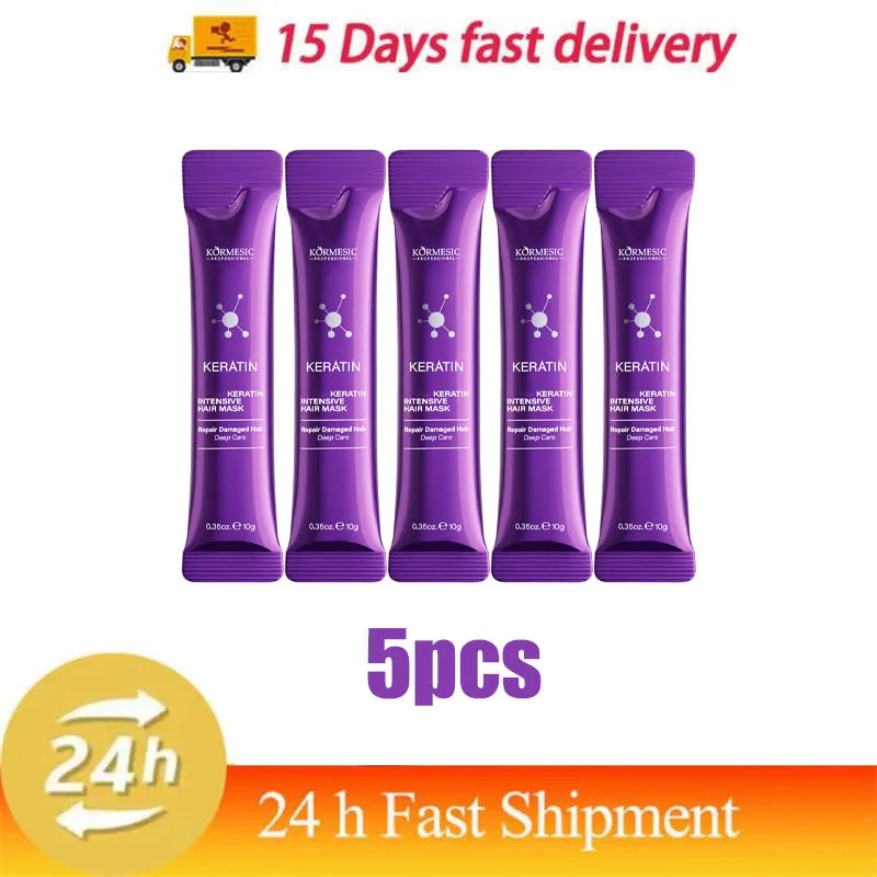Magical Keratin Hair Mask 5 Seconds Repair Damaged Frizzy Hair Soft Smooth Shiny Nutrition Deep Moisturize Nourishing Hair Care