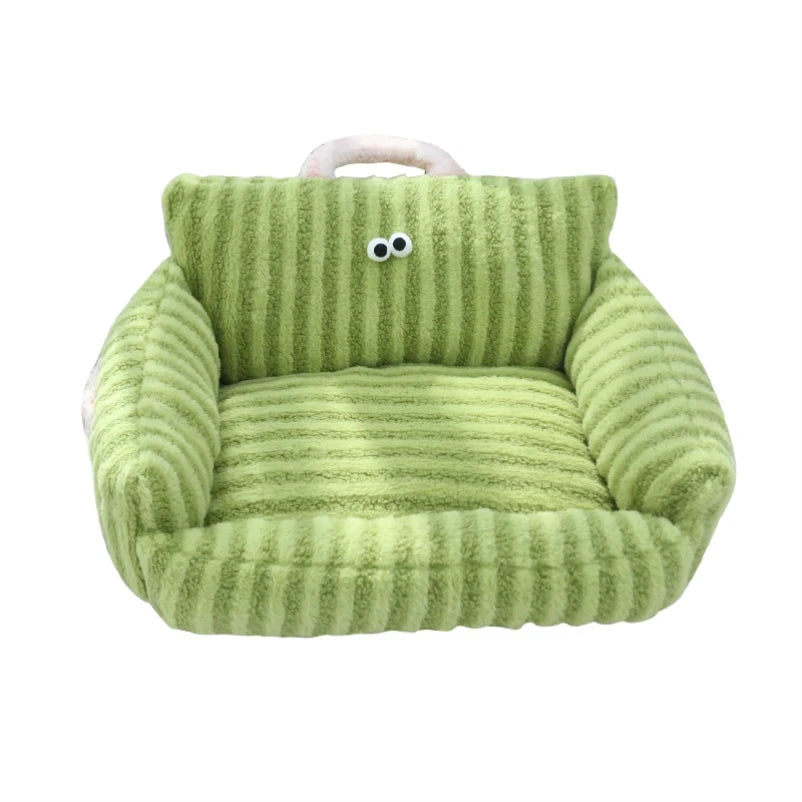 Cushion Winter Bed Puppy Special Sofa Kennel Winter Warm Pet Internet Celebrity Cat Nest Small Dog Dog Sleeping Mat