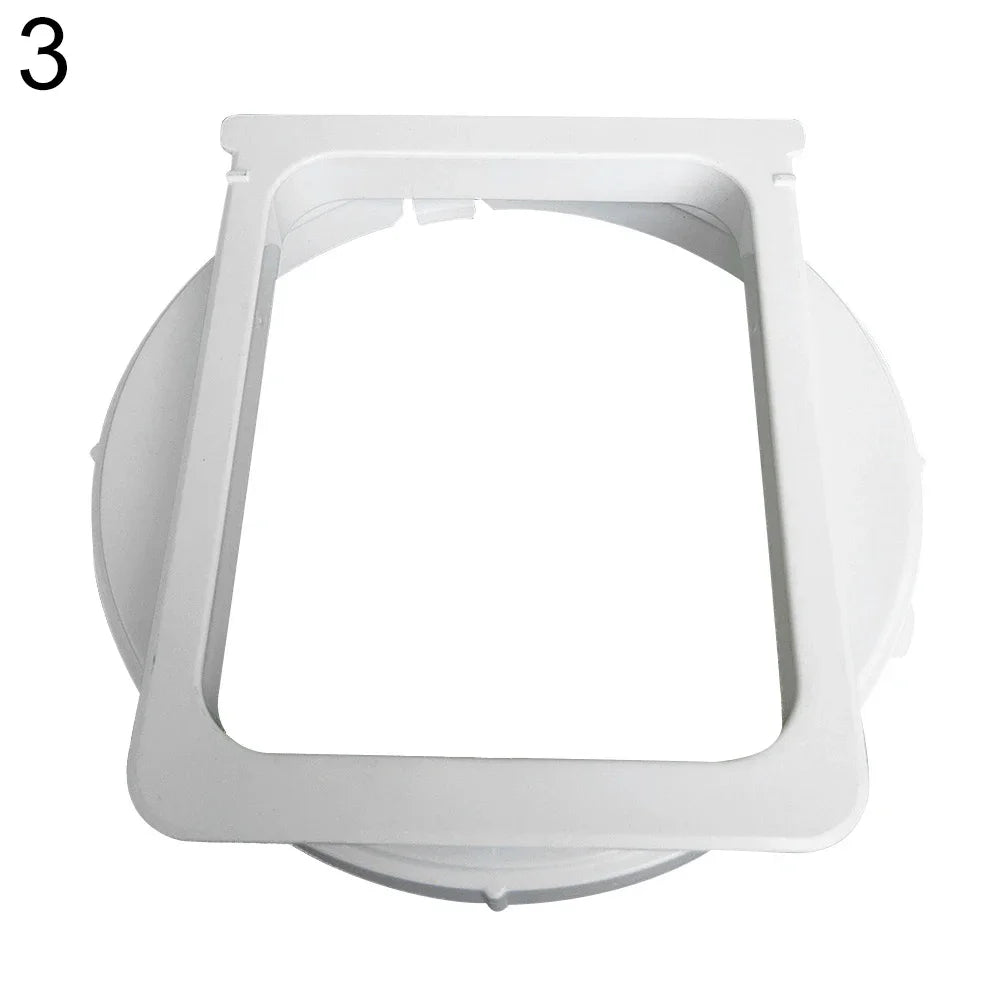 15cm Exhaust Duct Pipe Adapter Hose Interface Connector Mobile Air Conditioner 15cm Window Seal Air Vent Connector