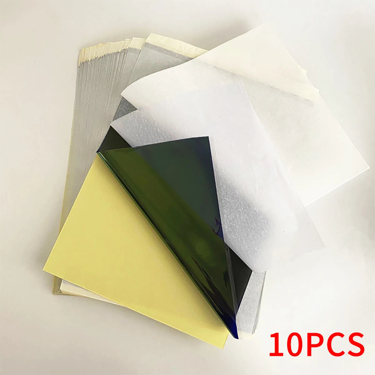 200/100/50/10 tattoo transfer paper, A4 size template paper, 4-layer transfer template, set consumables