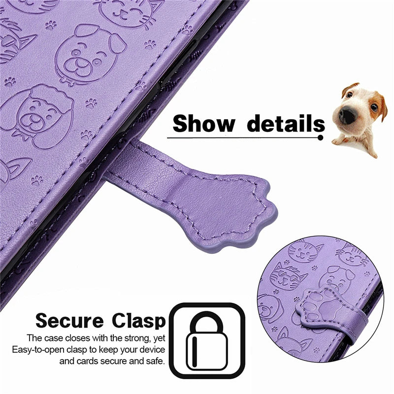 Leather Case For OnePlus 15 15R 13 13R 12 12R 11 11R 10T 10 9 8 7 7T Pro 8T 9R 9RT Nord CE 2 3 4 5 6 Lite Flip Book Case Cover