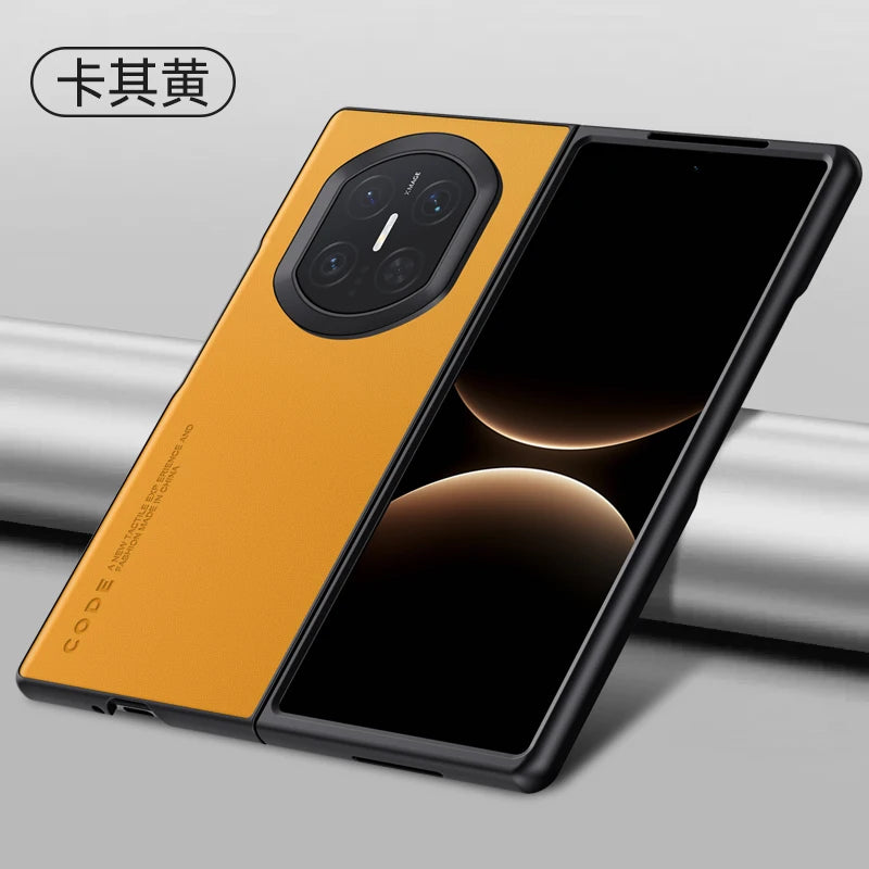 Case For Huawei Mate X7 Luxurious PU Leather Camera Protection Anti-fall Cover For Huawei Mate X7 Shockproof Bumper Funda