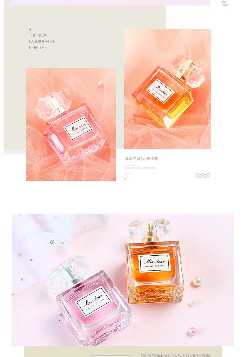 Brand Perfume Musk Women Perfume Spray Flirting Pheromone Long Lasting Jasmine Fruity Light Fragrance Seductive Romance Gift