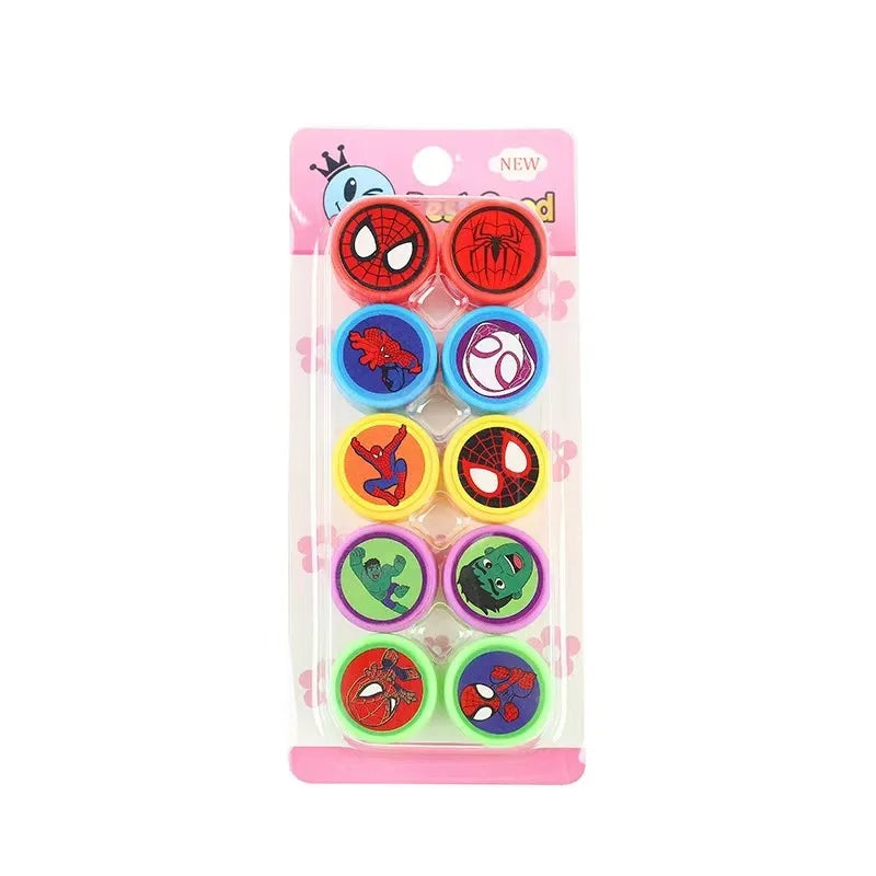 Spiderman Birthday Party Decoration Banner 'Spidey And His Amazing Friends' Silicone Bracelet Tinplate Badge Stickers Gift Bags
