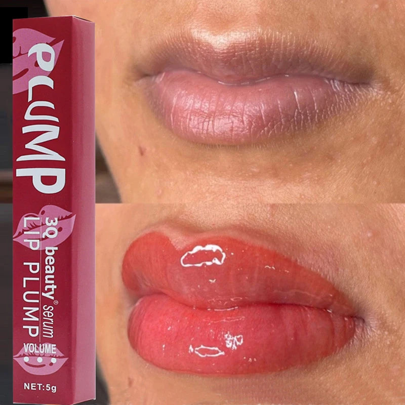 Instant Volumising Lip Plumper Oil Extreme Enhancer Lip Gloss Serum Increase Elasticity Moisturize Nourish Lip Care Cosmetics