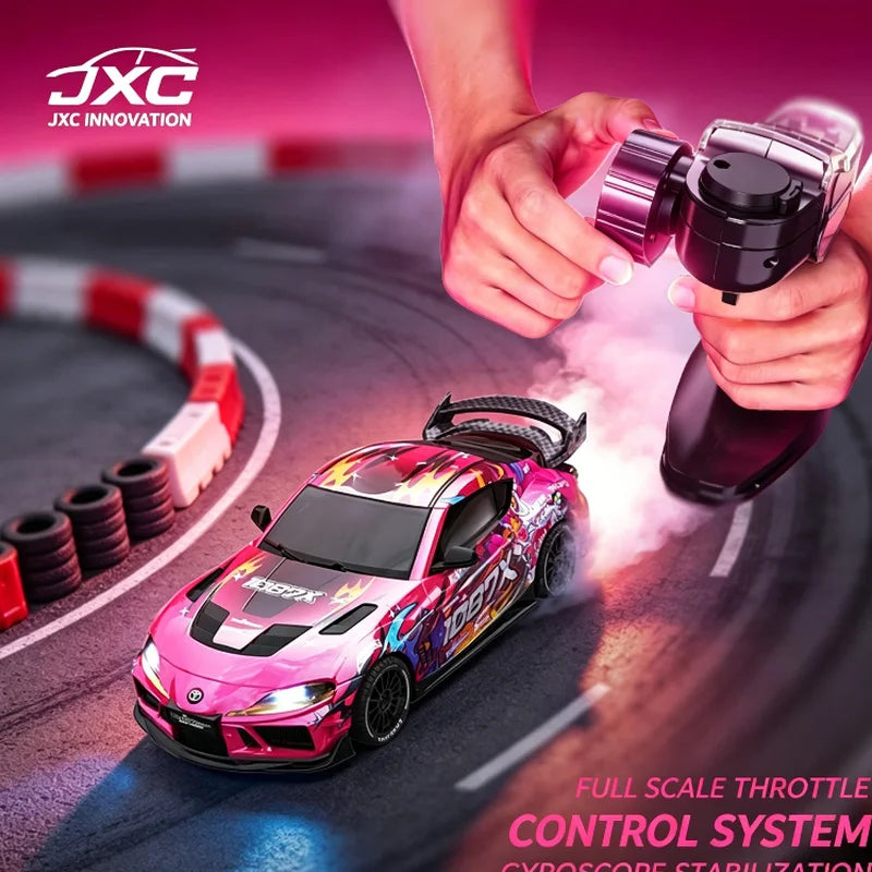 1/43 Supra 1087X Mini Simulation JXC RC Rc Drift Car Vehicle Model Control RTR Four-wheel Drive Modle For Adult Toys