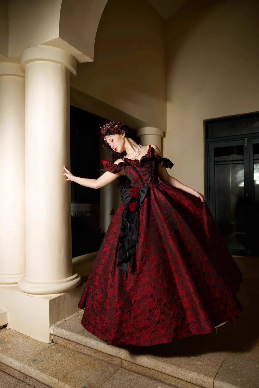 Coalfell New Lolita Princess Dress Elegant Party Gown Luxury Lolita Ball Gown Flower Wedding Dress