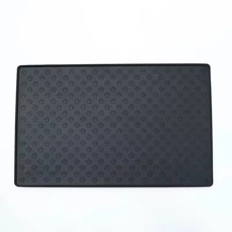 Pet Placemat Cat Dog Drinking Feeding Placemat Feeder Mats Cat Feed Mat Dog Food bowl Mat Silicone Waterproof Pet Bowl Pad 2025
