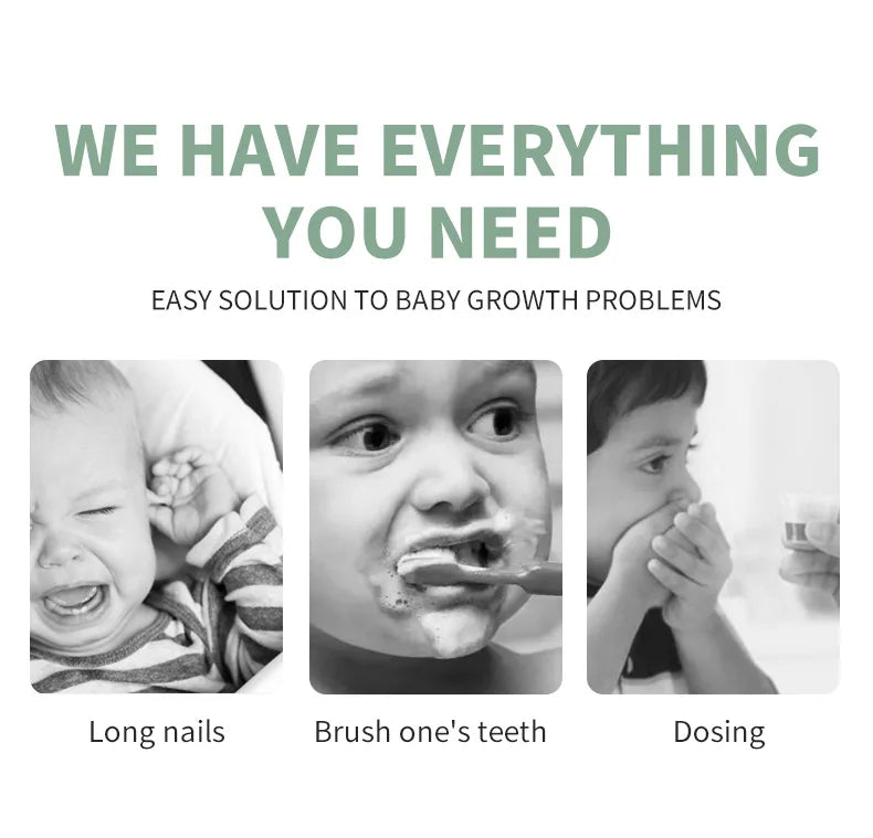 20pcs Baby Healthcare and Grooming Kit for Newborn Kids Infant Safety Care Set with Hair Brush Comb Nail Clipper Nasal Aspirator
