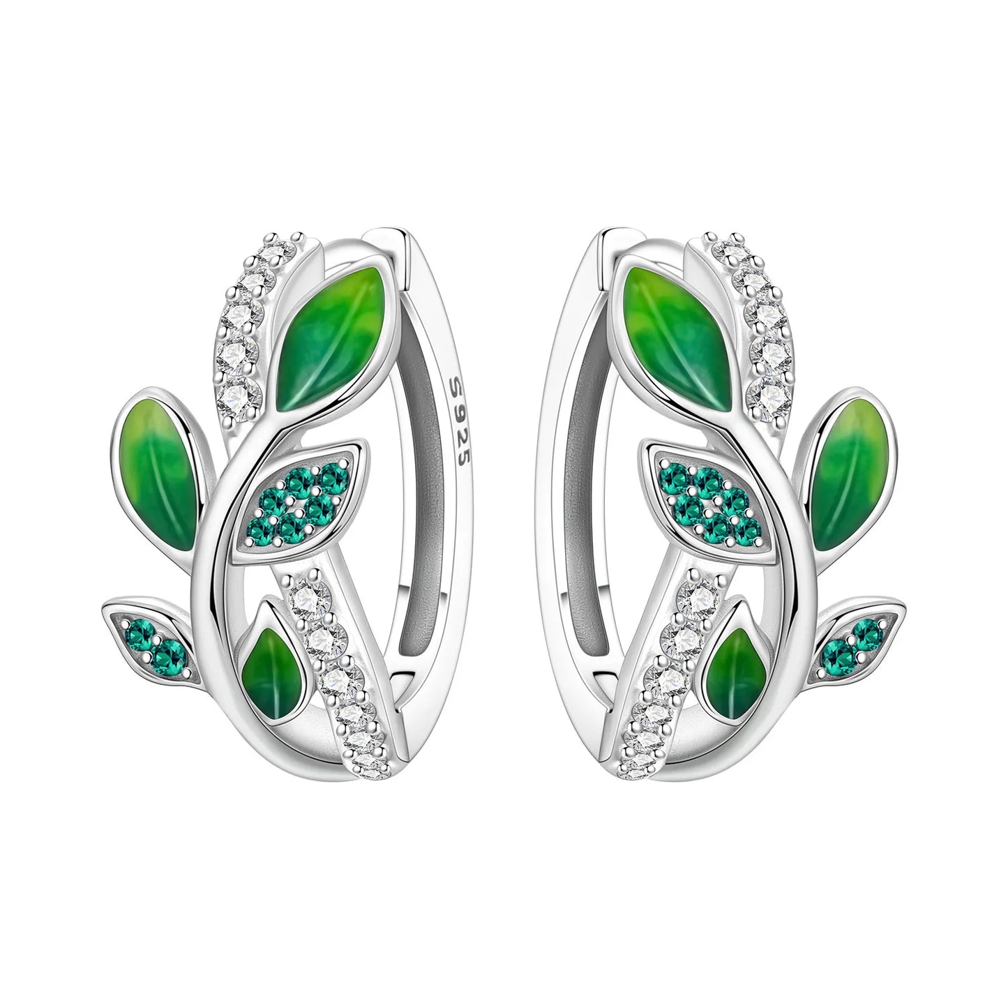 925 Sterling Silver Needle Iris Flower Hoop Earrings for Women Original Elegant Versatile Jewelry Birthday Party Fine Gift 2026