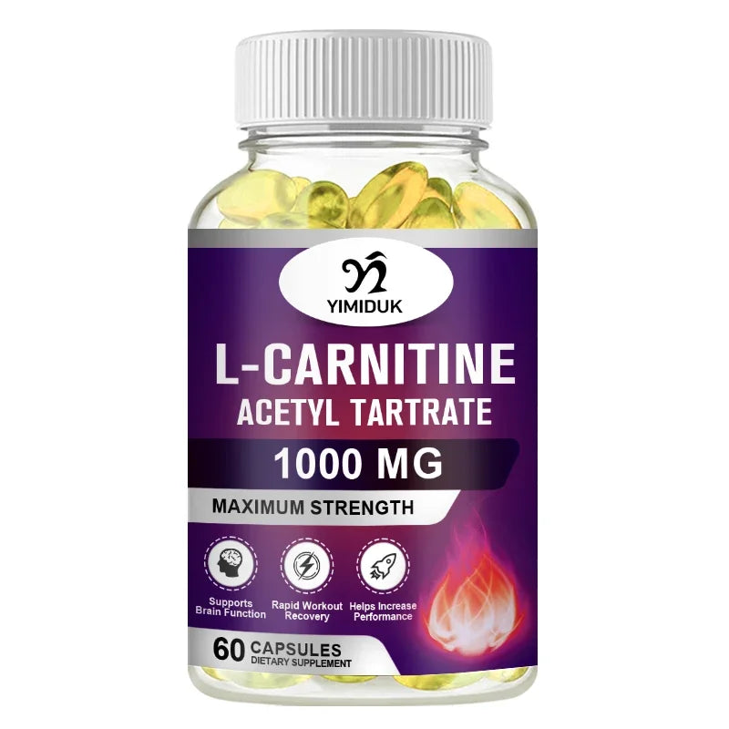 L Carnitine Supplement - Fast Absorbing, Convert Fat to Energy, Support Lean Muscle, Boost Workout Performance & Metabolism