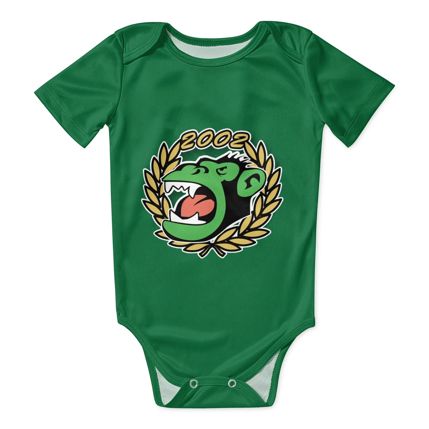 Maccabi MHFC Haifa Green Apes Baby Bodysuit Unisex Shirt Newborn Onesie Boy Girl Undershirt Outfit Baby Romper