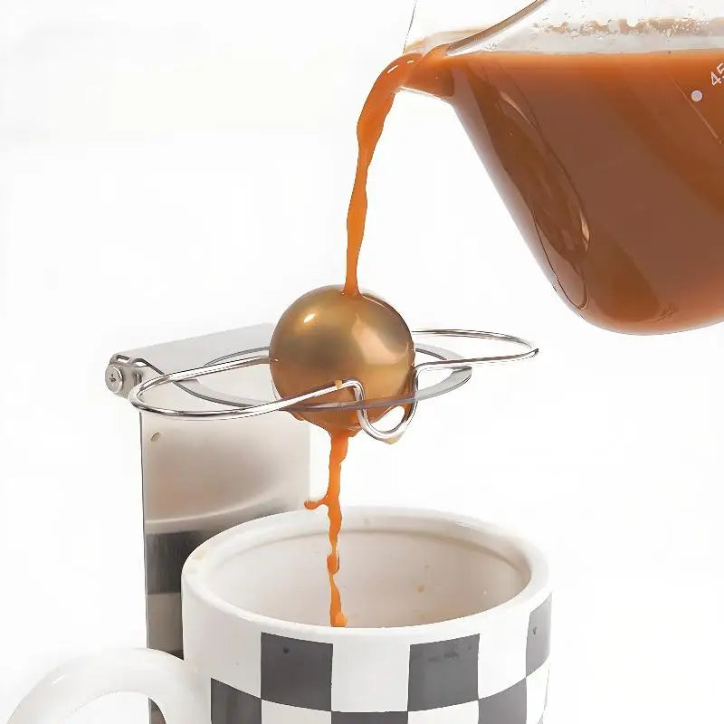Stainless Steel Espresso Chilling Ball - Quick Cooling Ball for Espresso Machines Essential Accessory for Baristas Coffee Lovers
