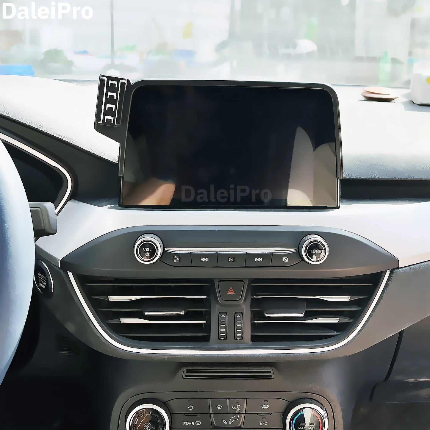 For Ford Fiesta MK8 2017-2020 2021 2022 Car Phone Holder Fixed to Screen Car Magnetic MagSafe Wireless Charger Mount Accessories