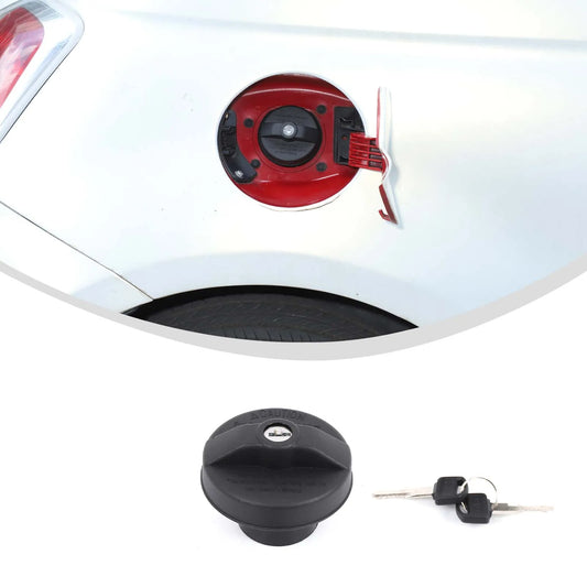 Lockable Fuel Gas Tank Cap Car Fuel Tank Cap Oil Tank Cover Fuel Filler Cap Car Accessories For Fiat 500 312 2007-2015