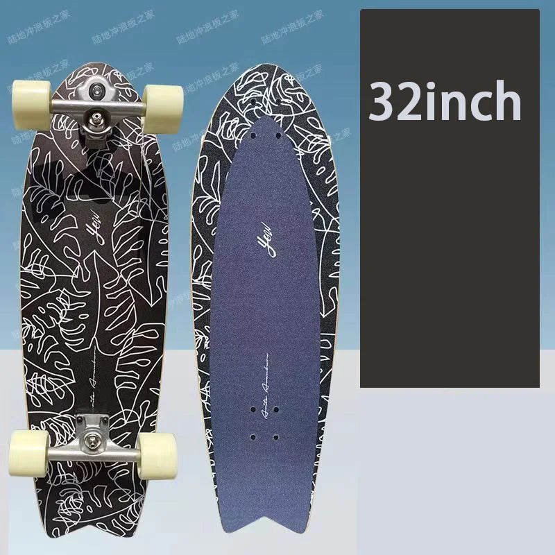 land surf YOW skateboard longboards whole kits good quality spring system branded with trucks wheels bearings and tool