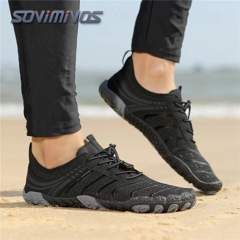 Unisex Beach Water Shoes Quick-Drying Swimming Aqua Shoes Seaside Slippers Surf Upstream Light Sports Water Sneaker barfusschuhe