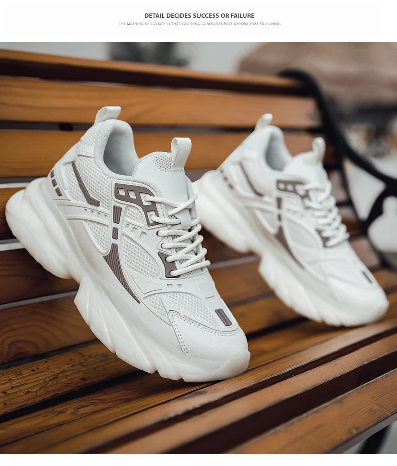 High Quality Casual Sports Elevator Shoes Height Boosting Dad Shoes for Men Hidden Heels Increase Insole 8CM Unisex Lift Sneaker