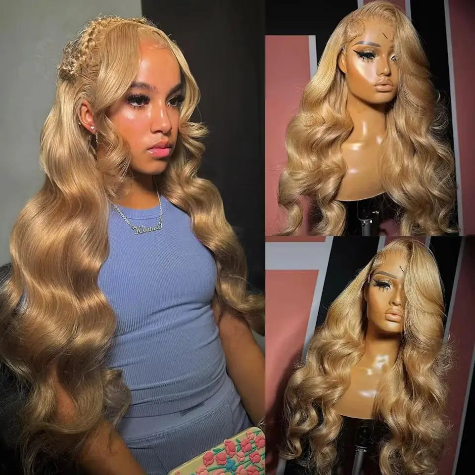 White Wig Body Wavy Lace Front Wig 13x4 HD Heat Fiber Pre Plucked Synthetic And Blend For Women Daily Wear Clearance Cosplay