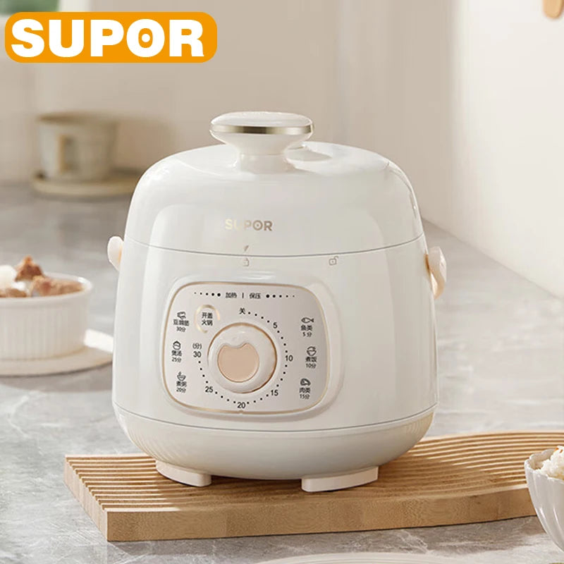 SUPOR Pressure Cooker 1.8L Electric Rice Cooker Automatic Stewing Electric Cooker Small Household Appliances For 1-4 People