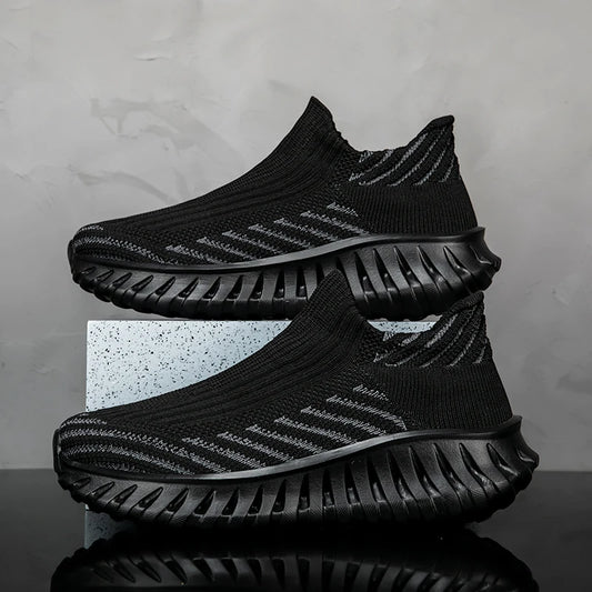 Men Sock Shoes Women Running Thick Sole Fashion Casual Sneakers Breathable Sport Shoes Couple Walking Fashion Sneakers Shoes