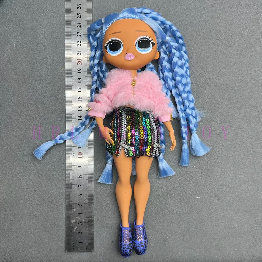 Original 24cm OMG multi-style big sister fashion dressup girl DIY holiday gift doll toy