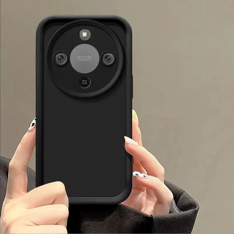 For Huawei Honor Magic 8 Lite Case Magic8Lite HonorMagic8Lite Phone Cases Anti Fall Protection Luxury Candy Matte Soft Back Capa