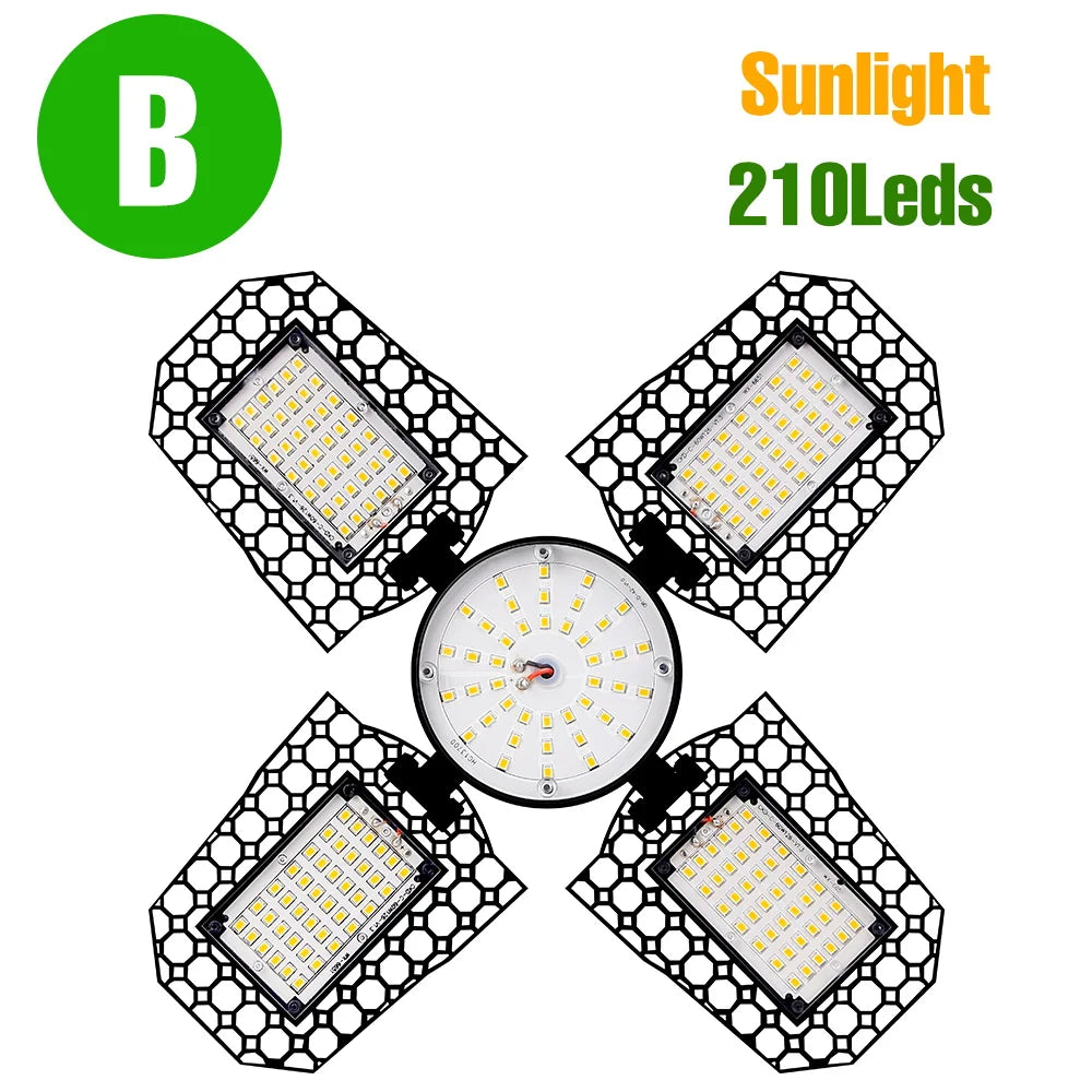 250W E27/E26 LED Growing Lamp Full Spectrum Foldable Plant Fill Lighting Vegetable Fruit Hydroponics Cultivation 100W/150W/200W
