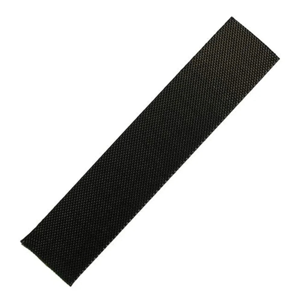 8pc Self-Adhesive Fireplace End Tape Glass Fabric Black Tape Sealing Cord End 10*2.5cm High Temperature Resistance Stoves Parts