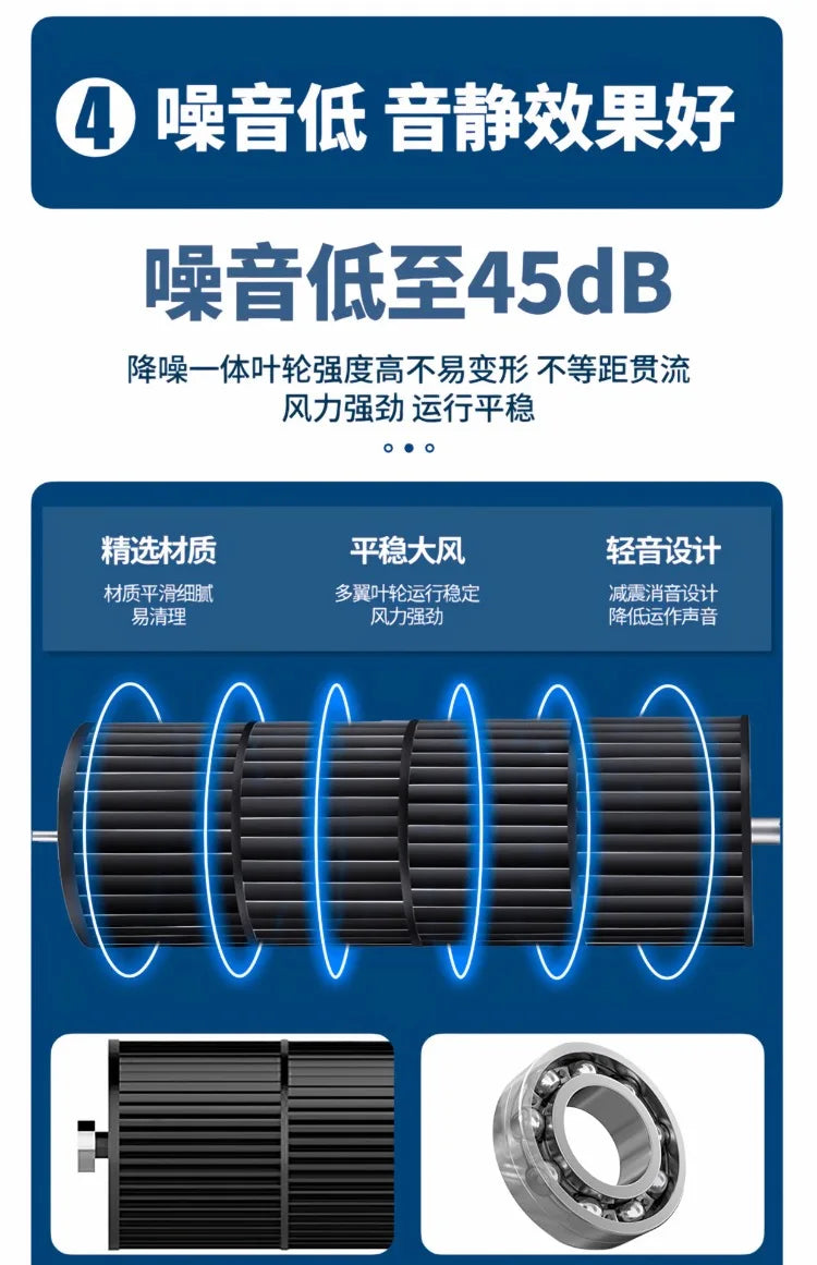 Chigo 220V Commercial Silent Air Curtain Wind Barrier for Restaurant Shop Supermarket Cold Storage LYH