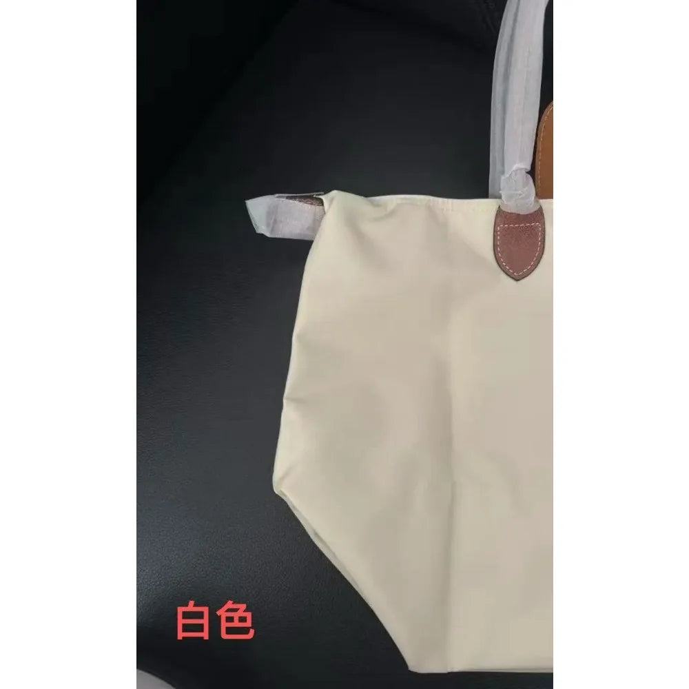 2026 Y2K women's foldable handbag, environmentally friendly and waterproof nylon handbag, classic women's messenger bag for moms