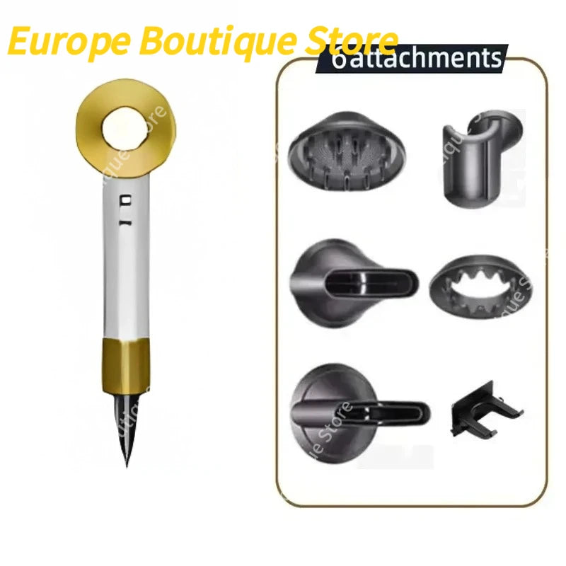 New Super Hair Dryer 220V Leafless Hair Dryer Personal Hair Care Styling Negative Ion Tool Schedule Negative Ion Electric Dryer