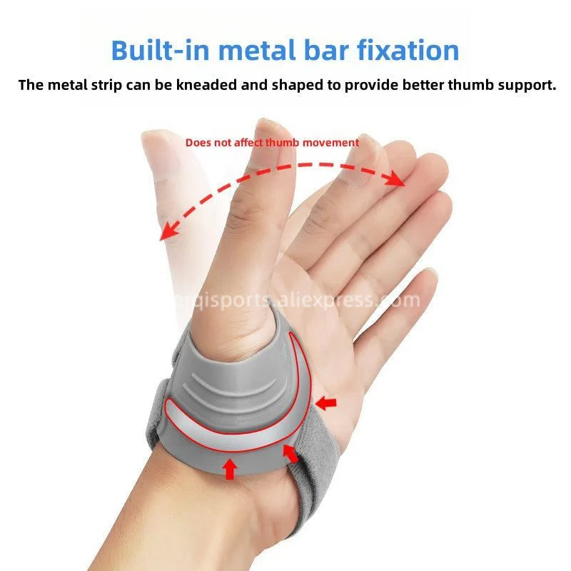 CMC Thumb Brace Wrist Brace for Osteoarthritis Pain Relif and Tendonitis Lightweight and Breathable Compression Wrist Straps