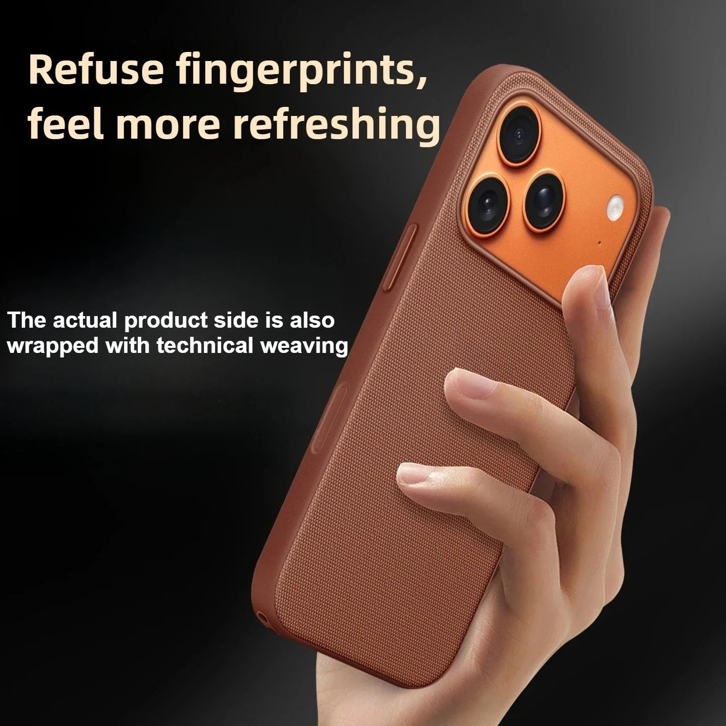 Original Tech Woven Case Magnetic Cover For IPhone 17 Air 16 15 14 13 Pro Max Camera Control Case For Magsafe Wireless Charging