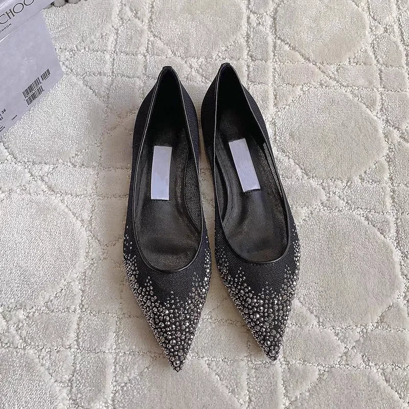 2026 European and American Women's New Mesh Pointed High Heels Shallow Mouth Sexy Fashion Shoes