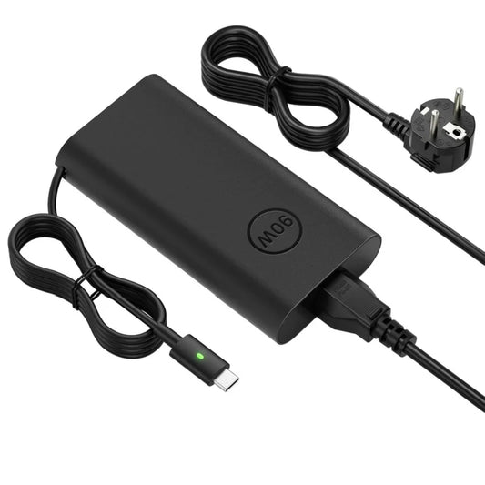 90W USB C Laptop Charger For DELL XPS 15 17 Latitude 3000 7000 Series Precision 5470 5550 3540 3570 Type C AC Adapter Power Cord