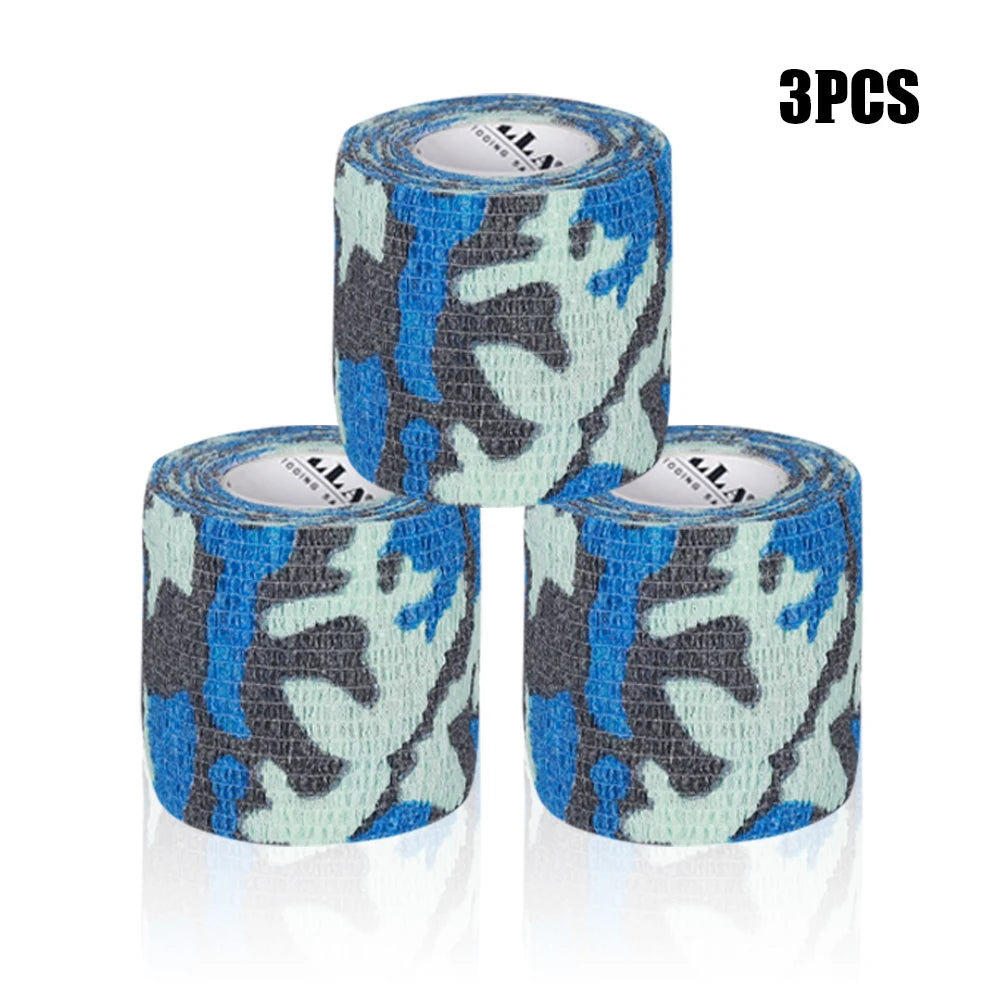 16/10/3PCS Tattoo Grip Bandage Colorful Self Adhesive Wrap 5cm X 4.5m Non Slip Handle Tape Tattoo Machine Grip Cover Supplies