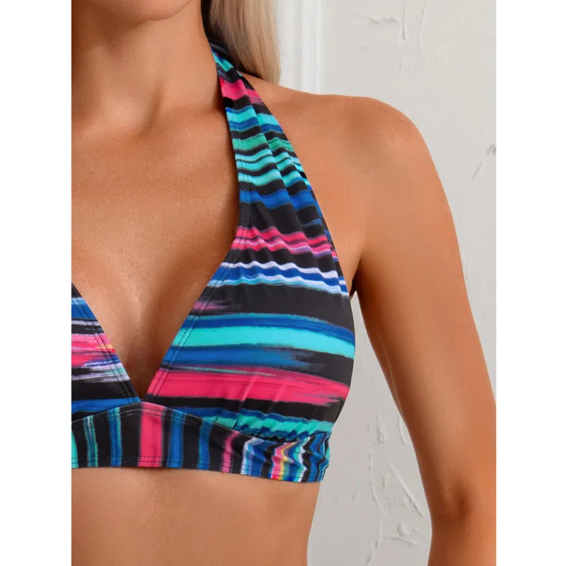 Striped Sexy Bikinis 2026 Women Swimwear Female Swimsuit For Swim Wear Bathing Suits Brazilian Bikini Set Beachwear Pool Bather