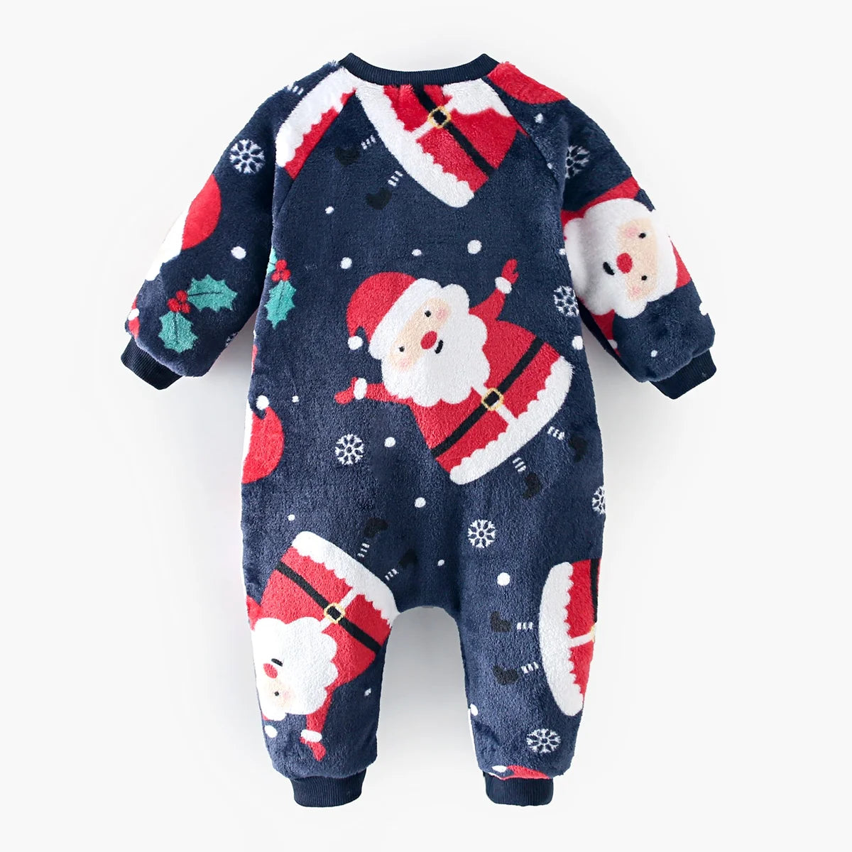 Toddler Christmas Winter Jumpsuits  Fleece Thickened Rompers Infants Baby Clothing Warm Cozy