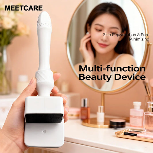 Hot Derma Roller 140 Stainless Steel Needle Adjustable Needle Length Stamp Microneedle For Skin Care Beauty Tools 140