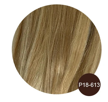 New Flat Tip Hair Extension Human Hair Straight Flat Tip Human Fusion Hair Natural Brazilian Keratin Capsule Real Human Hair 613