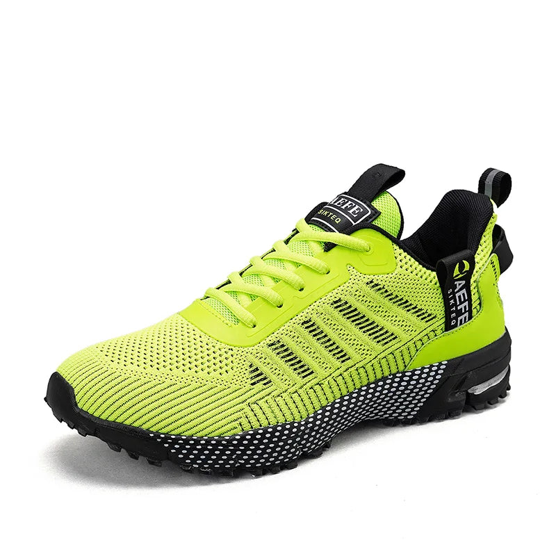 YRZL Men Casual Sport Shoes Breathable Lightweight Sneakers Outdoor Mesh Running Shoes Athletic Jogging Tenis Walking Shoes Man