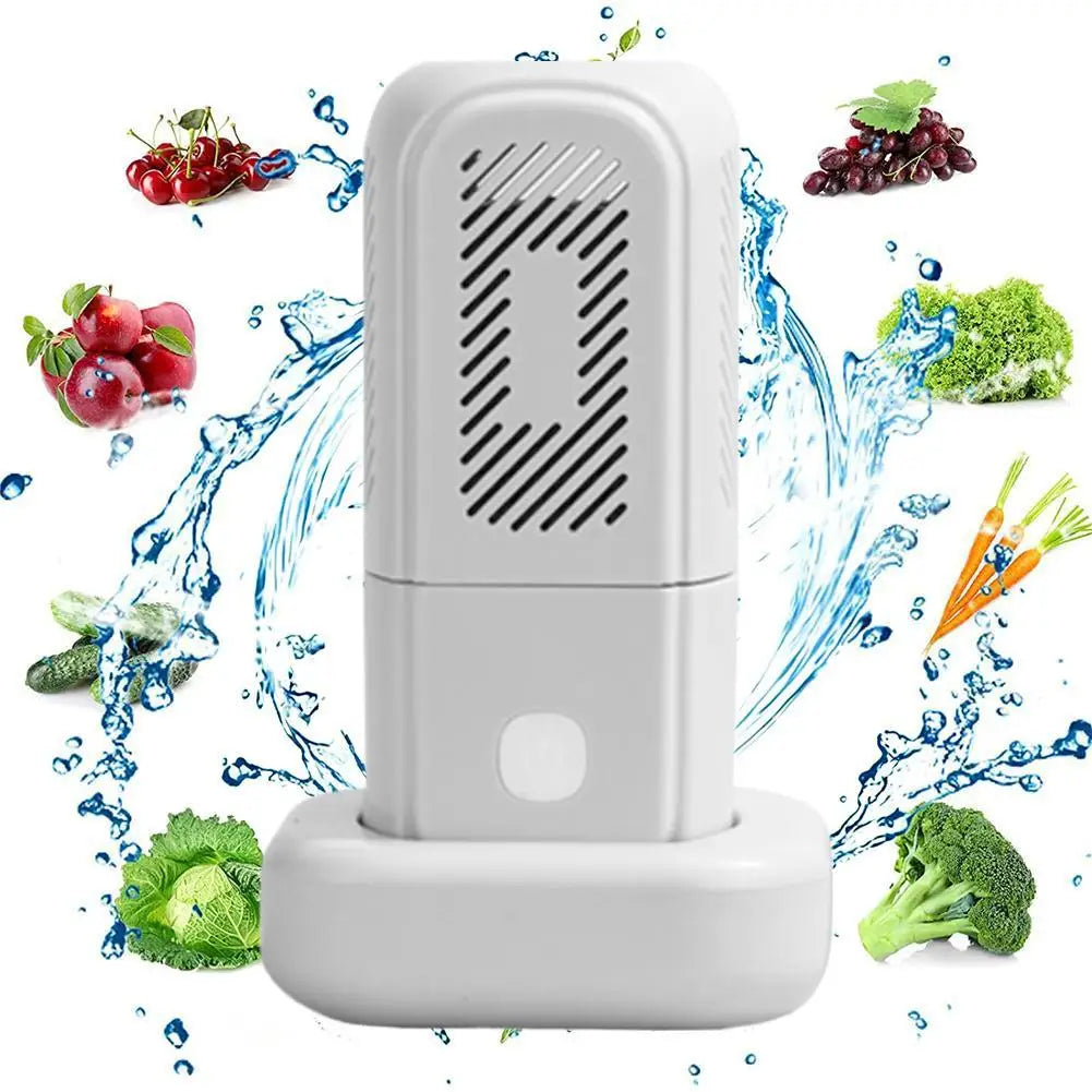 Wireless Capsule Fruit And Vegetable Cleaning Purifier Cleaning Machine Food Sterilization And Vegetable Washing Machine
