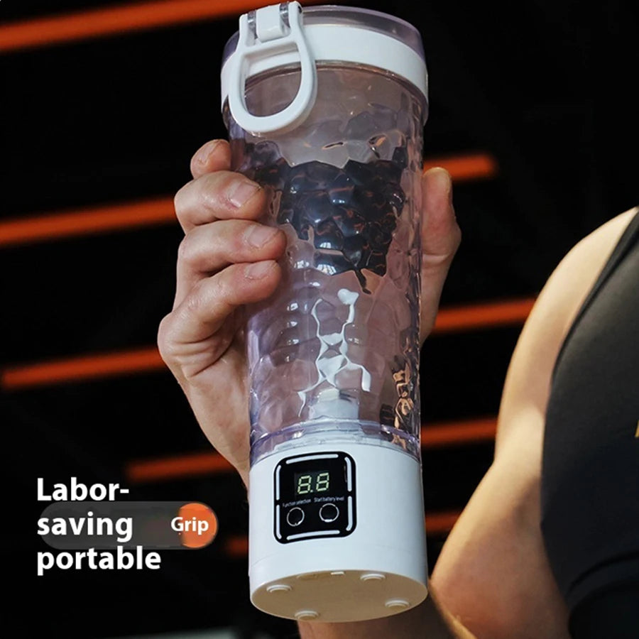 USB charging electric protein powder mixing cup, office coffee cup, rocking cup, fitness sports water cup, cycling kettle