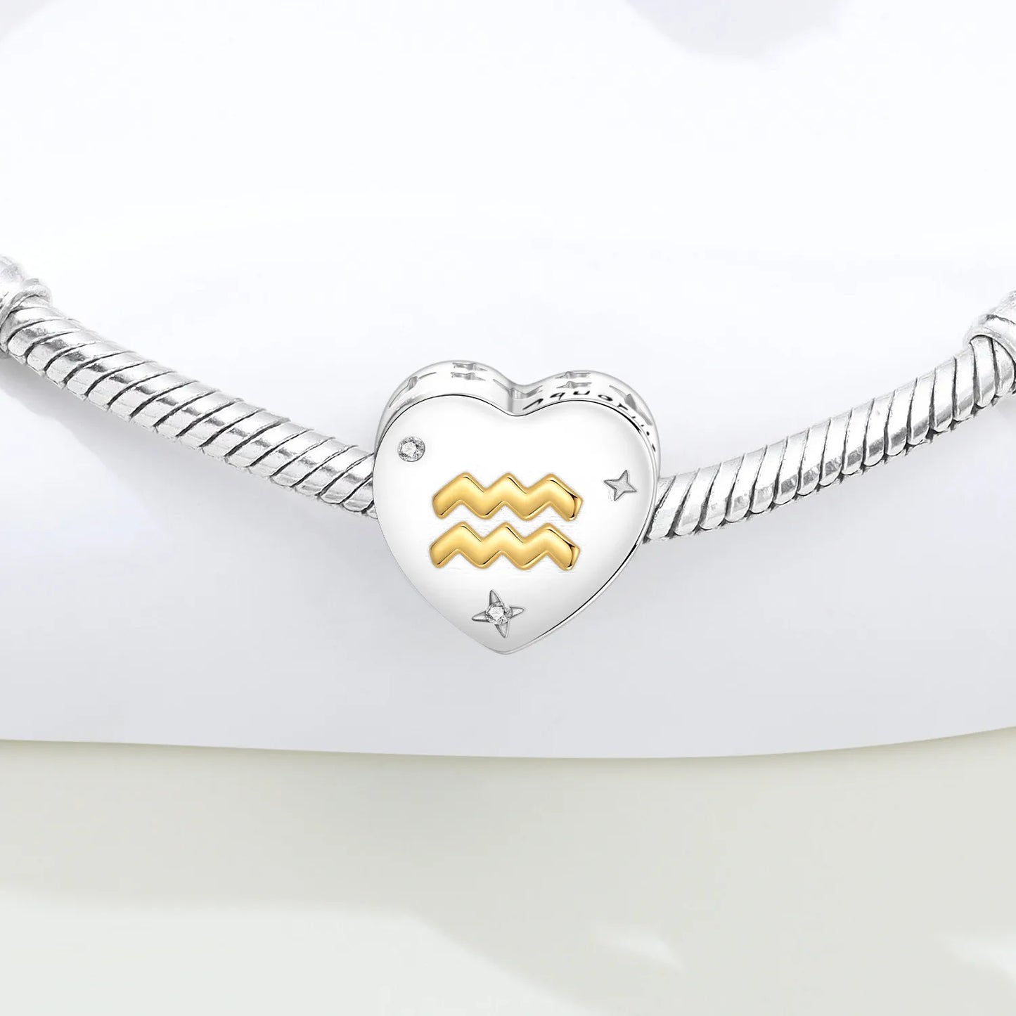 Hot Sale 925 Sterling Silver 12 Constellation Charm Beads Fit 3mm Original Bracelet Necklace Fashion Jewelry Birthday Gifts 2026