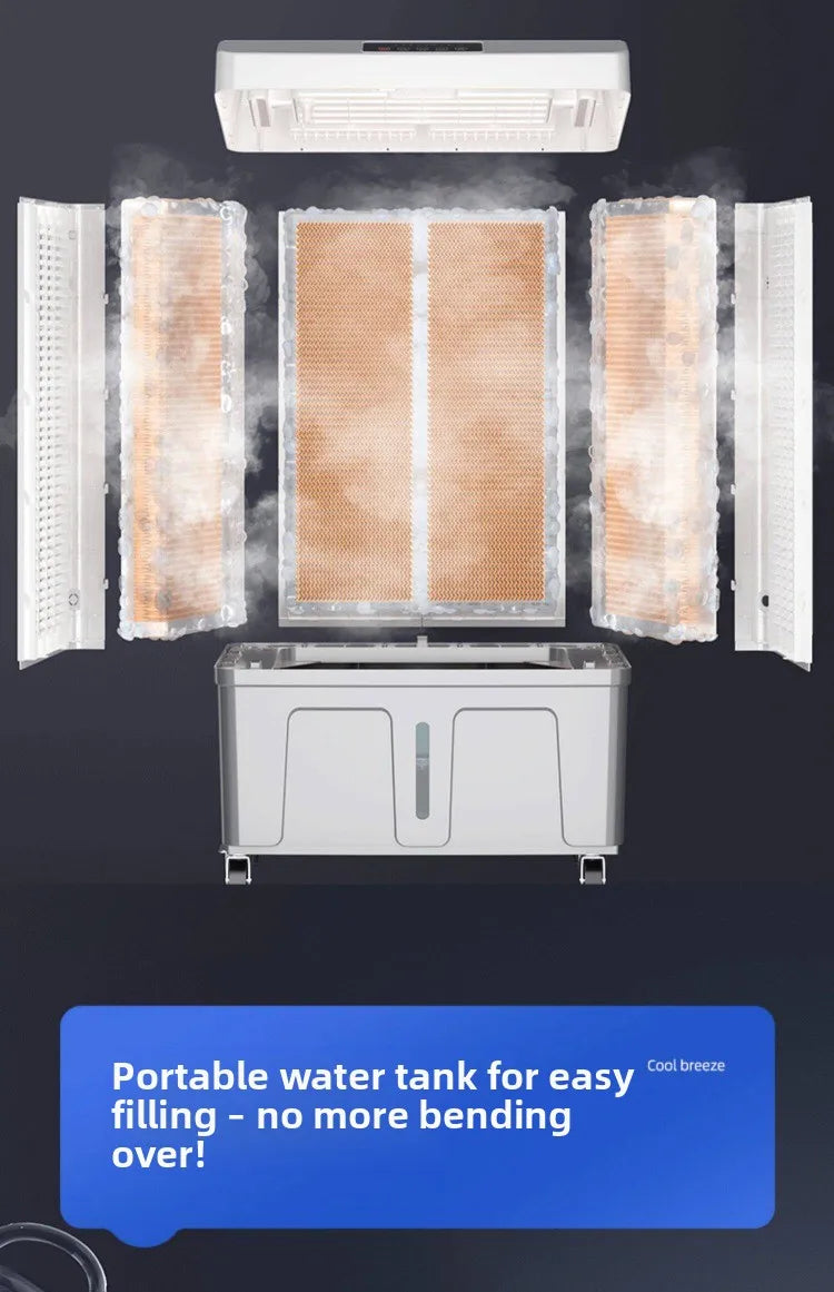 Chigo Air Cooling Fan with Ice Box Powerful Cooling for Hot Summer Days LYH