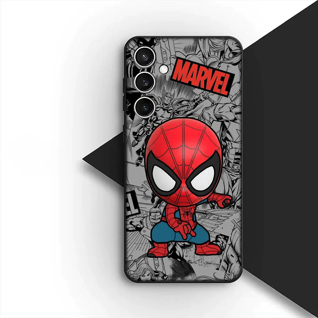 Cover Venom Spider Man Marvel Spiderman Phone Case for OPPO A18 A16 A80 A40 A17 A15 A38 A78 A79 A54 A57 A58 A60 4G 5G Casing