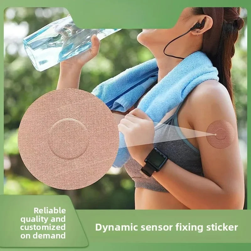 40/30/20/10PCS Freestyle Libre Sensor Stickers Sports Breathable Waterproof Adhesive Patches Overpatch Tape for Climbing