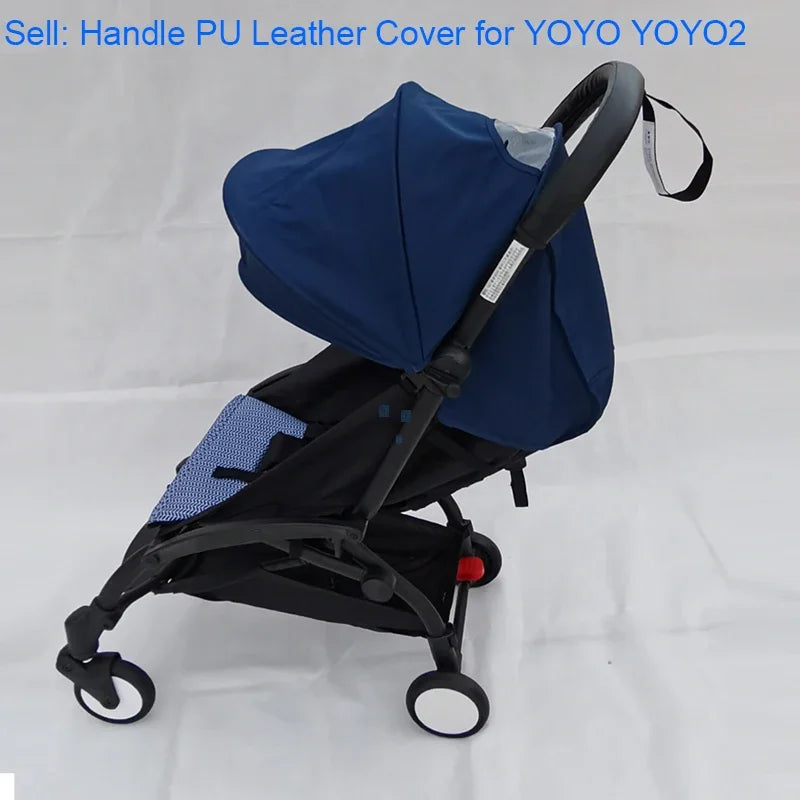 COLU KID® Baby Stroller Accessories PU Leather Protective Case Cover of Armrest and Handle for Babyzen Yoyo Yoyo2 Stroller